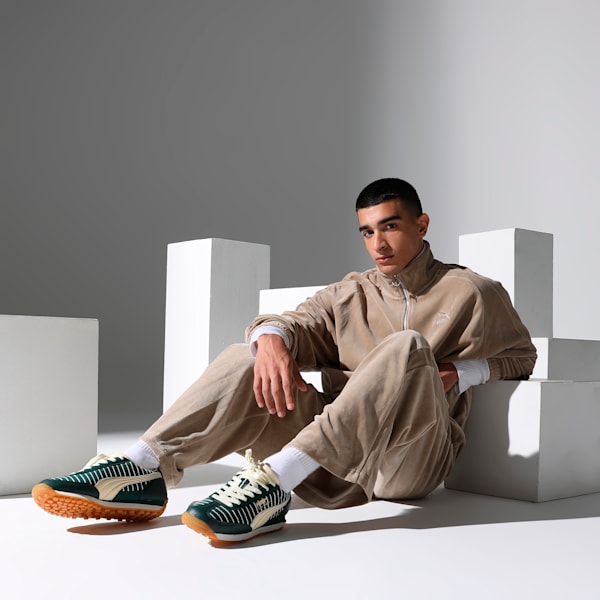 Easy Rider Players Lane Sneakers, Dark Myrtle-Creamy Vanilla, extralarge-IND