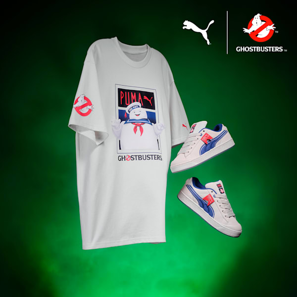 Sneakers Suede XL Stay Puft PUMA x GHOSTBUSTERS Homme, Warm White-Clyde Royal-PUMA Red, extralarge