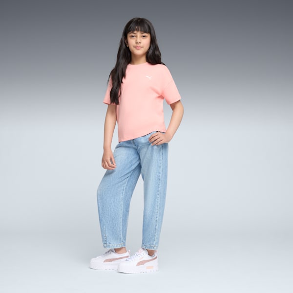 Mayze Glitter Sneakers Big Kids, PUMA White-Rose Gold, extralarge