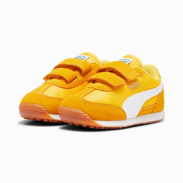 Easy Rider Vintage Toddlers' Sneakers, Tangerine-PUMA White, extralarge