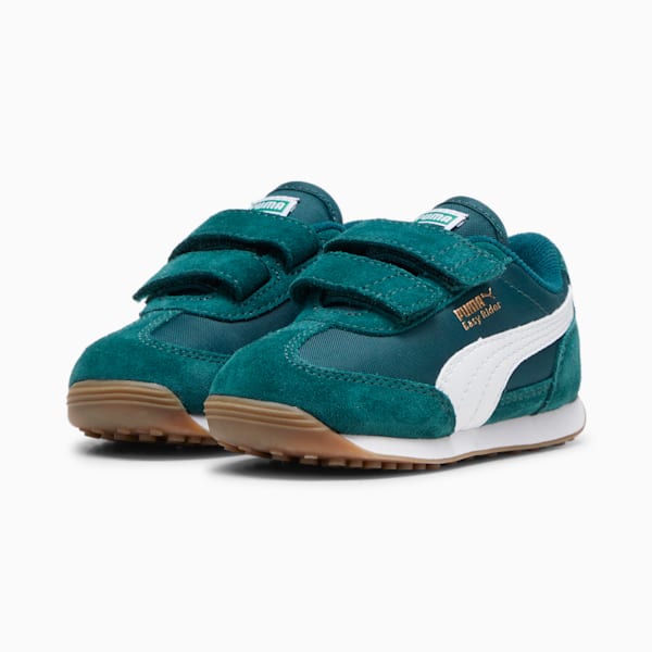Tenis para infantes Easy Rider Vintage, Dark Myrtle-PUMA White, extralarge