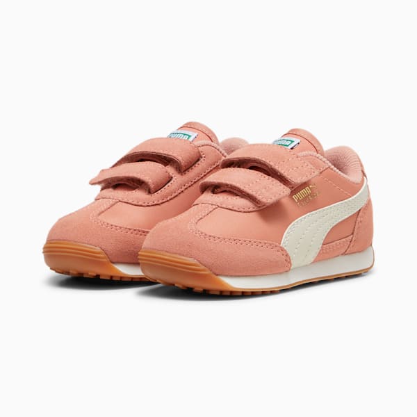 Tenis para infantes Easy Rider Vintage, Deeva Peach-Alpine Snow-PUMA Gold, extralarge