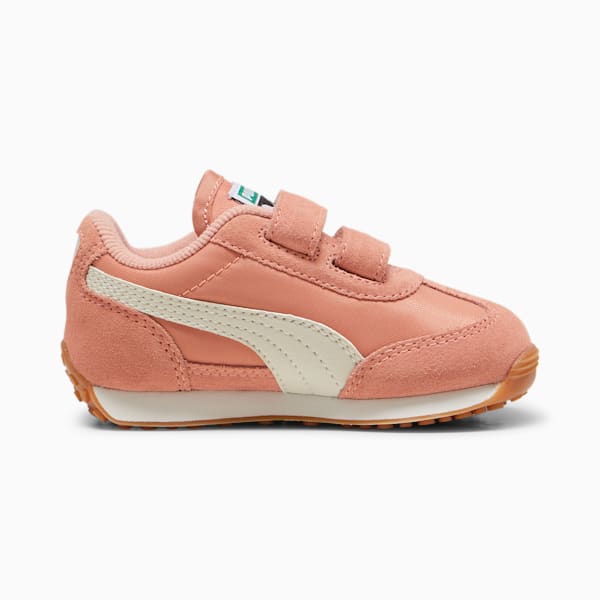 Easy Rider Vintage Toddlers' Sneakers, Deeva Peach-Alpine Snow-PUMA Gold, extralarge