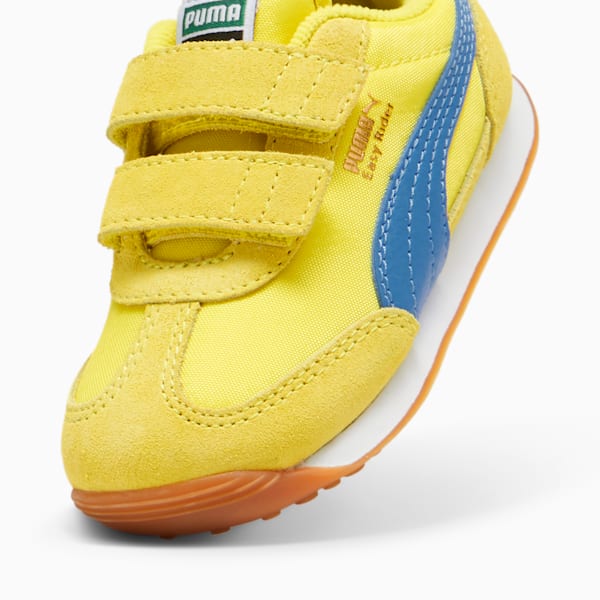 Tenis para infantes Easy Rider Vintage, Speed Yellow-Bluemazing-PUMA Gold, extralarge