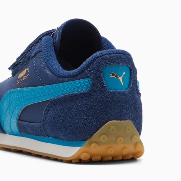 Easy Rider Vintage Toddlers' Sneakers, Persian Blue-Tropical Blue, extralarge