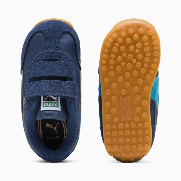 Easy Rider Vintage Toddlers' Easy On Sneakers, Persian Blue-Tropical Blue, extralarge