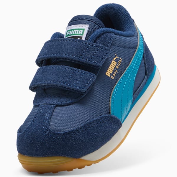 Easy Rider Vintage Toddlers' Easy On Sneakers, Persian Blue-Tropical Blue, extralarge