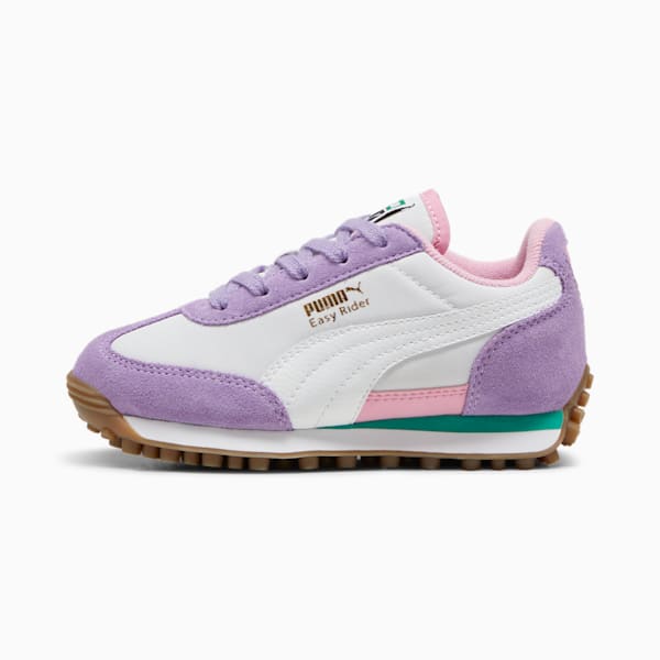 Tenis infantiles Easy Rider, Silver Mist-PUMA White, extralarge