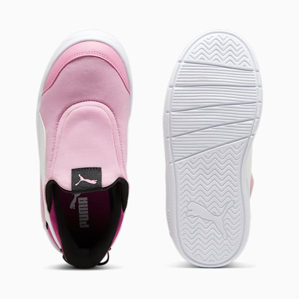 キッズ コートフレックス V3 イーズイン スニーカー 17-21cm, Mauved Out-PUMA White, extralarge-JPN