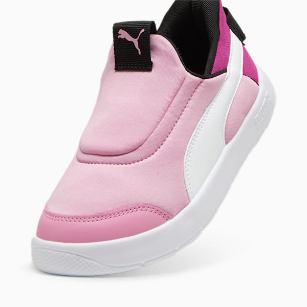キッズ コートフレックス V3 イーズイン スニーカー 17-21cm, Mauved Out-PUMA White, extralarge-JPN