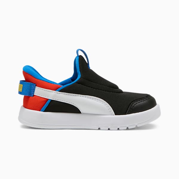 ベビー コートフレックス V3 イーズイン スニーカー 12-16cm, PUMA Black-PUMA White-Redmazing, extralarge-JPN