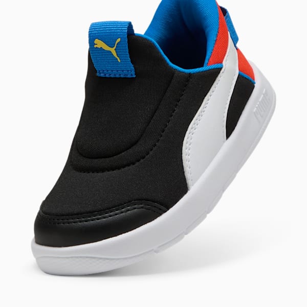 ベビー コートフレックス V3 イーズイン スニーカー 12-16cm, PUMA Black-PUMA White-Redmazing, extralarge-JPN