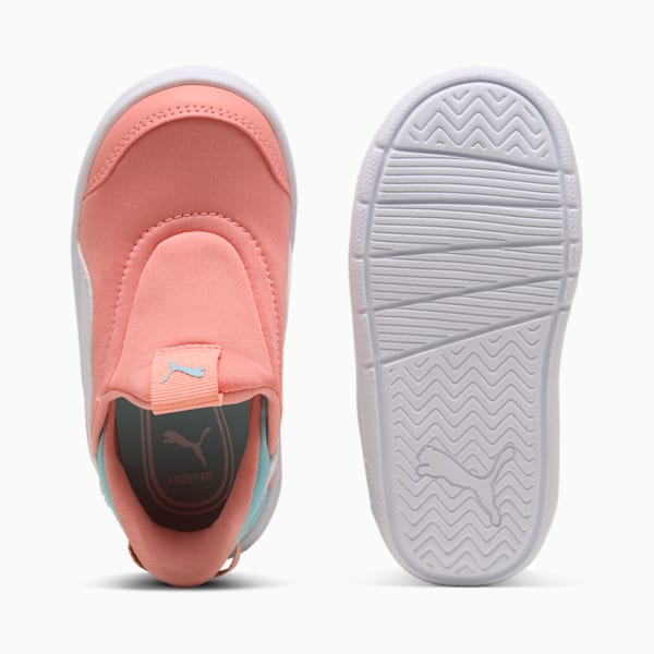 ベビー コートフレックス V3 イーズイン スニーカー 12-16cm, Pink Fruit-PUMA White-Safe Lake, extralarge-JPN