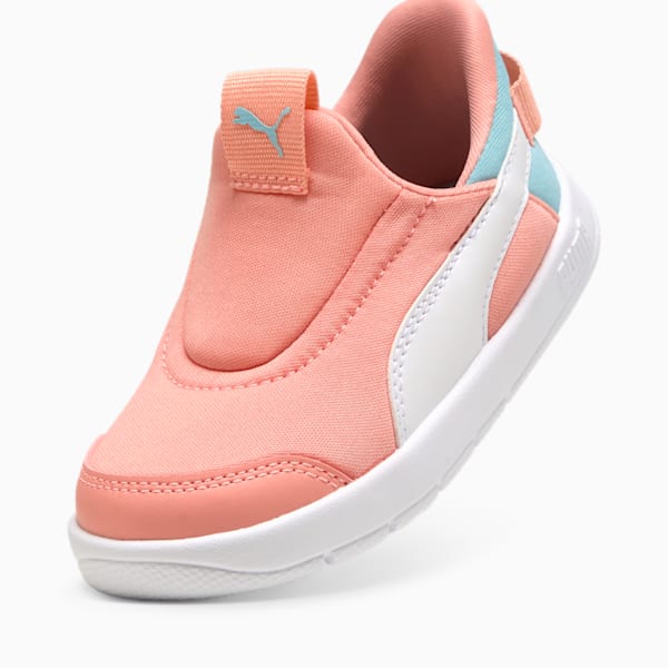 ベビー コートフレックス V3 イーズイン スニーカー 12-16cm, Pink Fruit-PUMA White-Safe Lake, extralarge-JPN