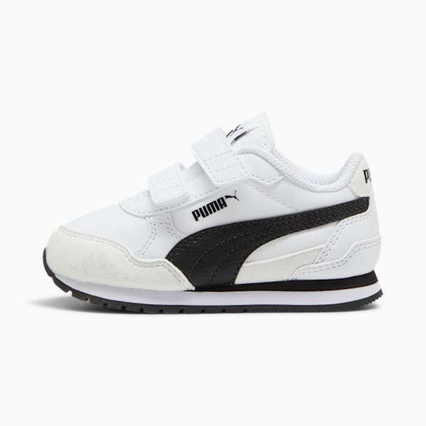 Sneakers ST Runner v4 Nylon Bébé, PUMA White-PUMA Black-Cast Iron, extralarge