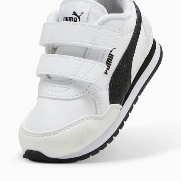 Sneakers ST Runner v4 Nylon Bébé, PUMA White-PUMA Black-Cast Iron, extralarge