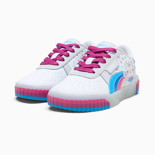 Sneakers PUMA x GABBY'S DOLLHOUSE Cali Enfant, PUMA White-Magenta Gleam-Silver Mist, extralarge