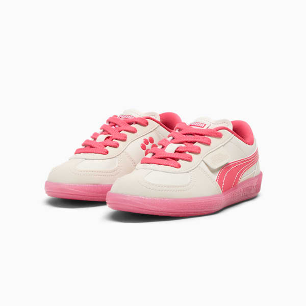 Tenis para niños PUMA x GABBY'S DOLLHOUSE Palermo, Alpine Snow-Tart Cherry-Desert Dust, extralarge