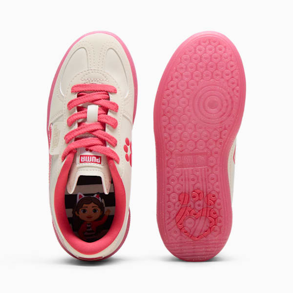 PUMA x GABBY'S DOLLHOUSE Palermo Little Kids' Sneakers, Alpine Snow-Tart Cherry-Desert Dust, extralarge