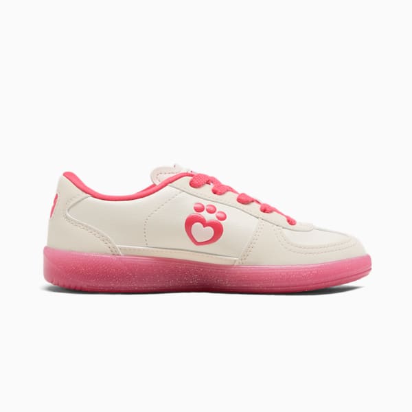 Tenis para niños PUMA x GABBY'S DOLLHOUSE Palermo, Alpine Snow-Tart Cherry-Desert Dust, extralarge