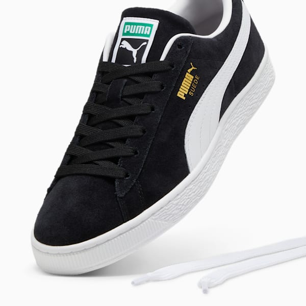Tenis Suede Classic, PUMA Black-PUMA White, extralarge