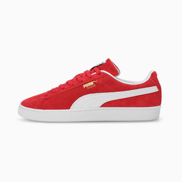 Suede Classic Sneakers, For All Time Red-PUMA White, extralarge-IND