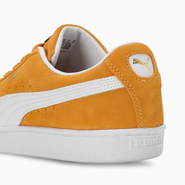 Suede Classic Sneakers, Amber-PUMA White, extralarge-IND