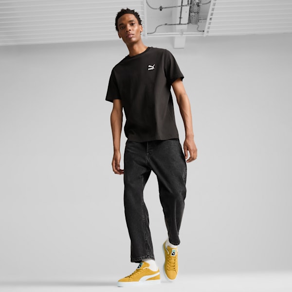 Suede Classic Sneakers Unisex, Amber-PUMA White, extralarge-GBR