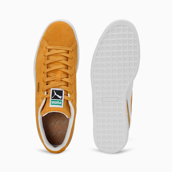 Suede Classic Sneakers, Amber-PUMA White, extralarge-IND