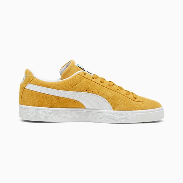 Suede Classic Sneakers Unisex, Amber-PUMA White, extralarge-GBR