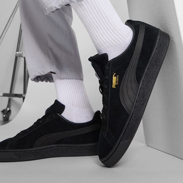Suede Classic Sneakers, PUMA Black-PUMA Black, extralarge