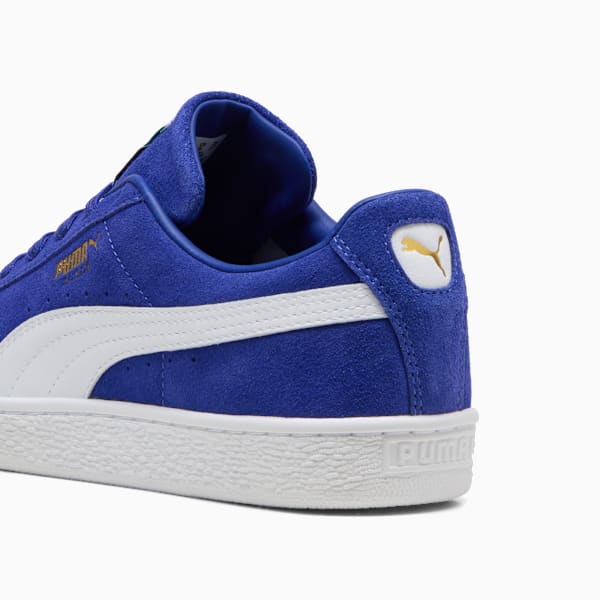 Suede Classic Sneakers, Lapis Lazuli-PUMA White, extralarge