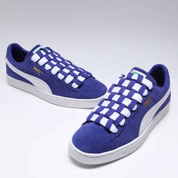 Suede Classic Sneakers, Lapis Lazuli-PUMA White, extralarge-IND