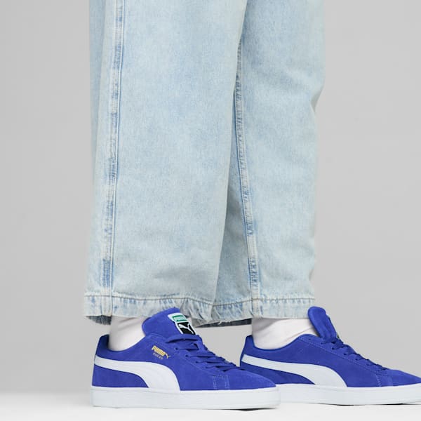Tenis Suede Classic, Lapis Lazuli-PUMA White, extralarge
