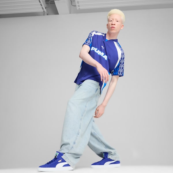 Suede Classic Sneakers, Lapis Lazuli-PUMA White, extralarge-IND