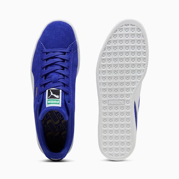 Suede Classic Sneakers, Lapis Lazuli-PUMA White, extralarge