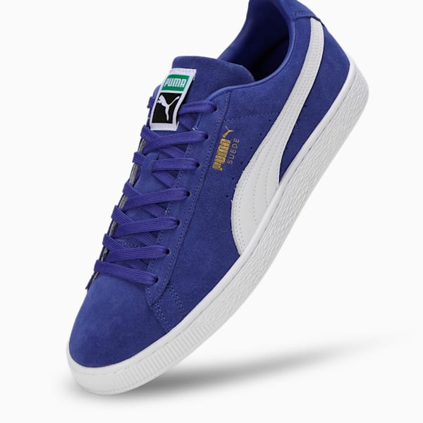Suede Classic Sneakers, Lapis Lazuli-PUMA White, extralarge-IND