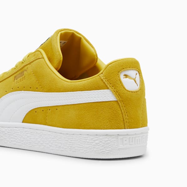 Suede Classic Sneakers, Fresh Pear-PUMA White, extralarge