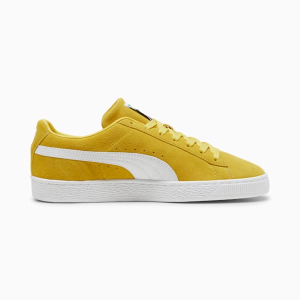 Suede Classic Sneakers, Fresh Pear-PUMA White, extralarge