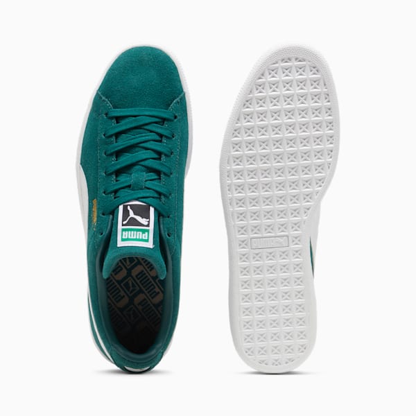 Tenis Suede Classic, Dark Myrtle-PUMA White, extralarge