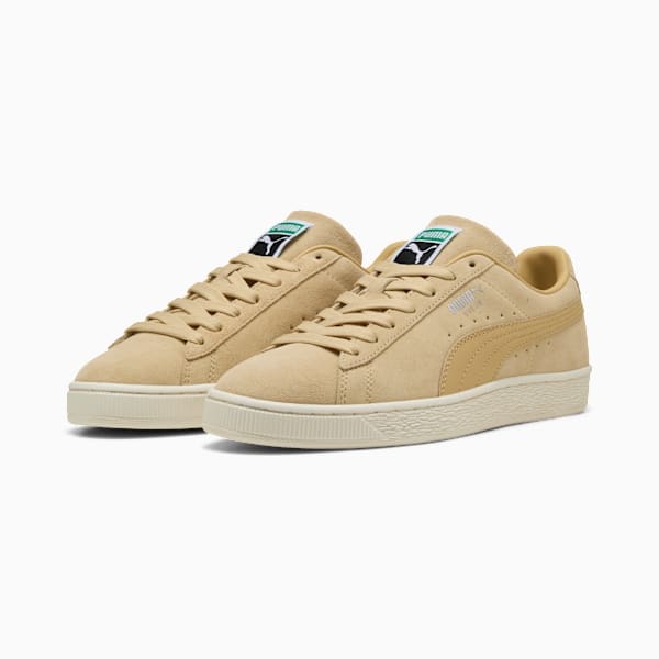 Suede Classic Sneakers, Pebble Path-Warm White, extralarge