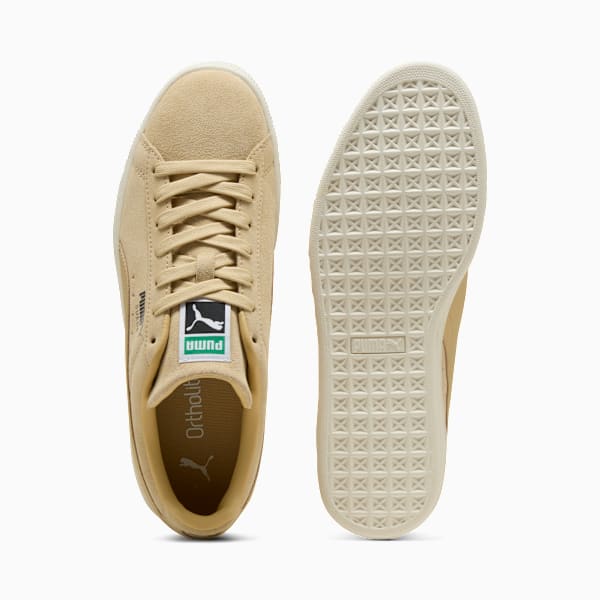 Suede Classic Sneakers, Pebble Path-Warm White, extralarge