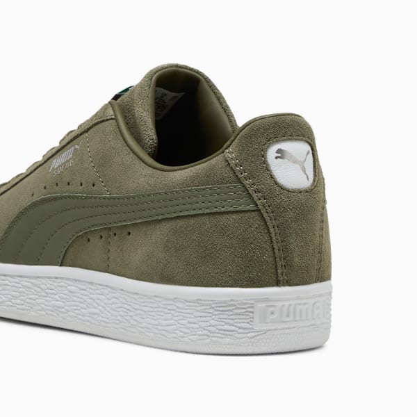 Sneakers Suede Classic, Loden Green-PUMA White, extralarge