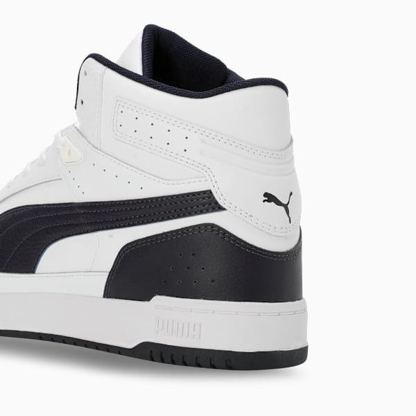 RBD Game Nova Mid Men's Sneakers, PUMA White-New Navy-PUMA Black, extralarge-IND