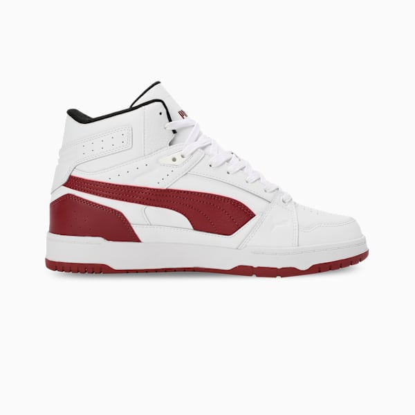 RBD Game Nova Mid Men's Sneakers, PUMA White-Dark Jasper-PUMA Black, extralarge-IND