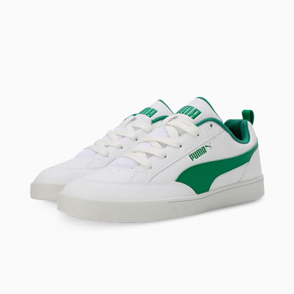Shuffle Hydra Men's Sneakers, PUMA White-Archive Green-Warm White, extralarge-IND