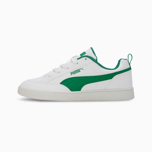 Shuffle Hydra Men's Sneakers, PUMA White-Archive Green-Warm White, extralarge-IND