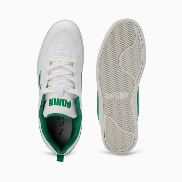 Shuffle Hydra Men's Sneakers, PUMA White-Archive Green-Warm White, extralarge-IND