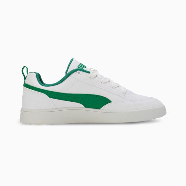 Shuffle Hydra Men's Sneakers, PUMA White-Archive Green-Warm White, extralarge-IND