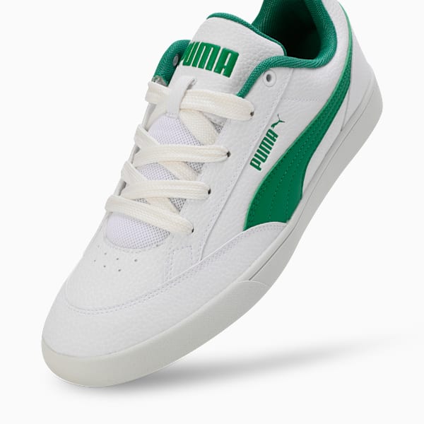 Shuffle Hydra Men's Sneakers, PUMA White-Archive Green-Warm White, extralarge-IND